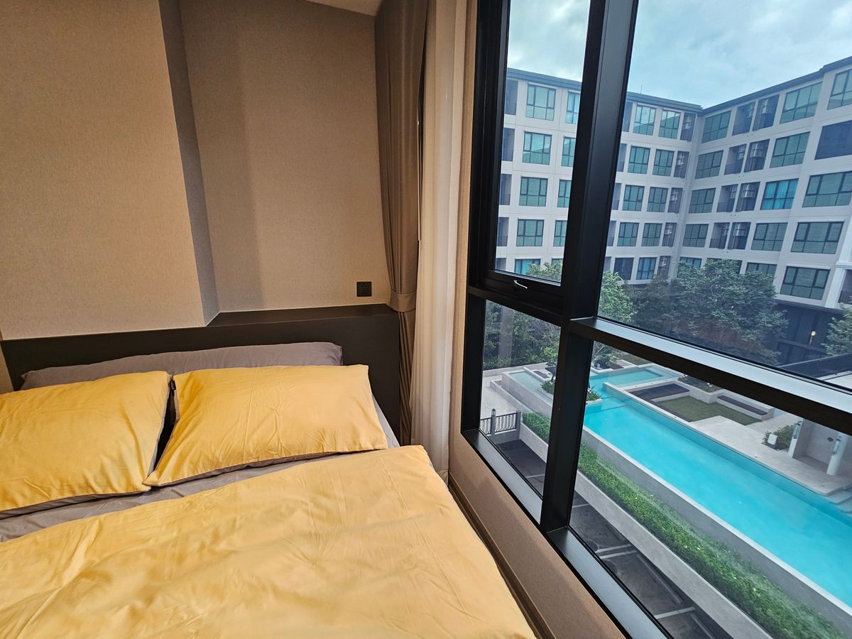 ให้เช่าคอนโดเกษตรศาสตร์ รัชโยธิน : 🔥ให้เช่าด่วน🔥แอทโมซ พาลาซิโอ ลาดพร้าว - วังหิน ห้องมุม วิวสระ เฟอร์นิเจอร์ครบพร้อมเข้าอยู่ 