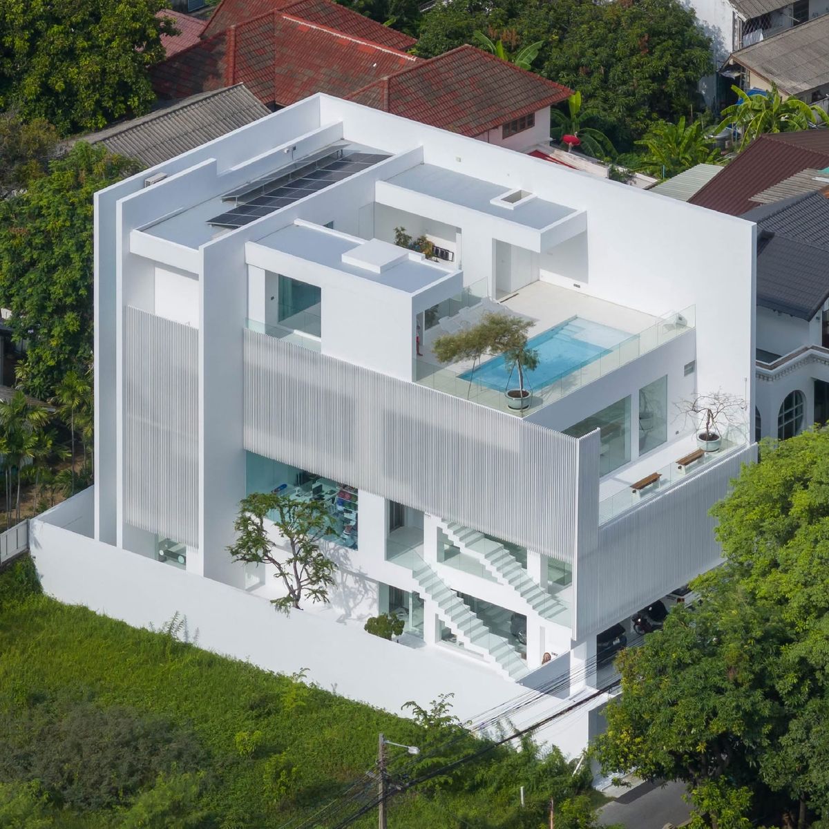 For SaleHome OfficeLadprao, Central Ladprao : Homeoffice White V in the heart of Ladprao 90 sq.w. Wah, more than 900 sq.m., with lifts and swimming pools
