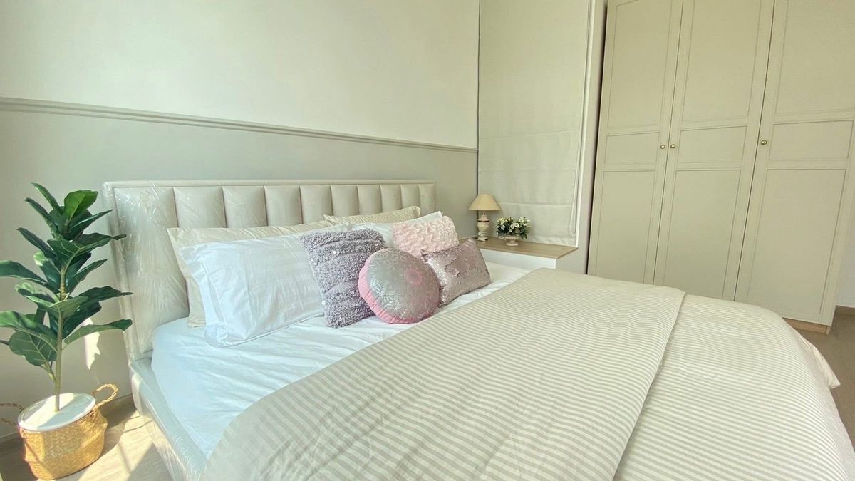 For RentTownhomeBangna, Bearing, Lasalle : Townhouse for rent 📍 Indy 2 Bangna-Ramkhamhaeng 2 📍 3 bedrooms, 3 bathrooms, fully furnished and equipped with appliances