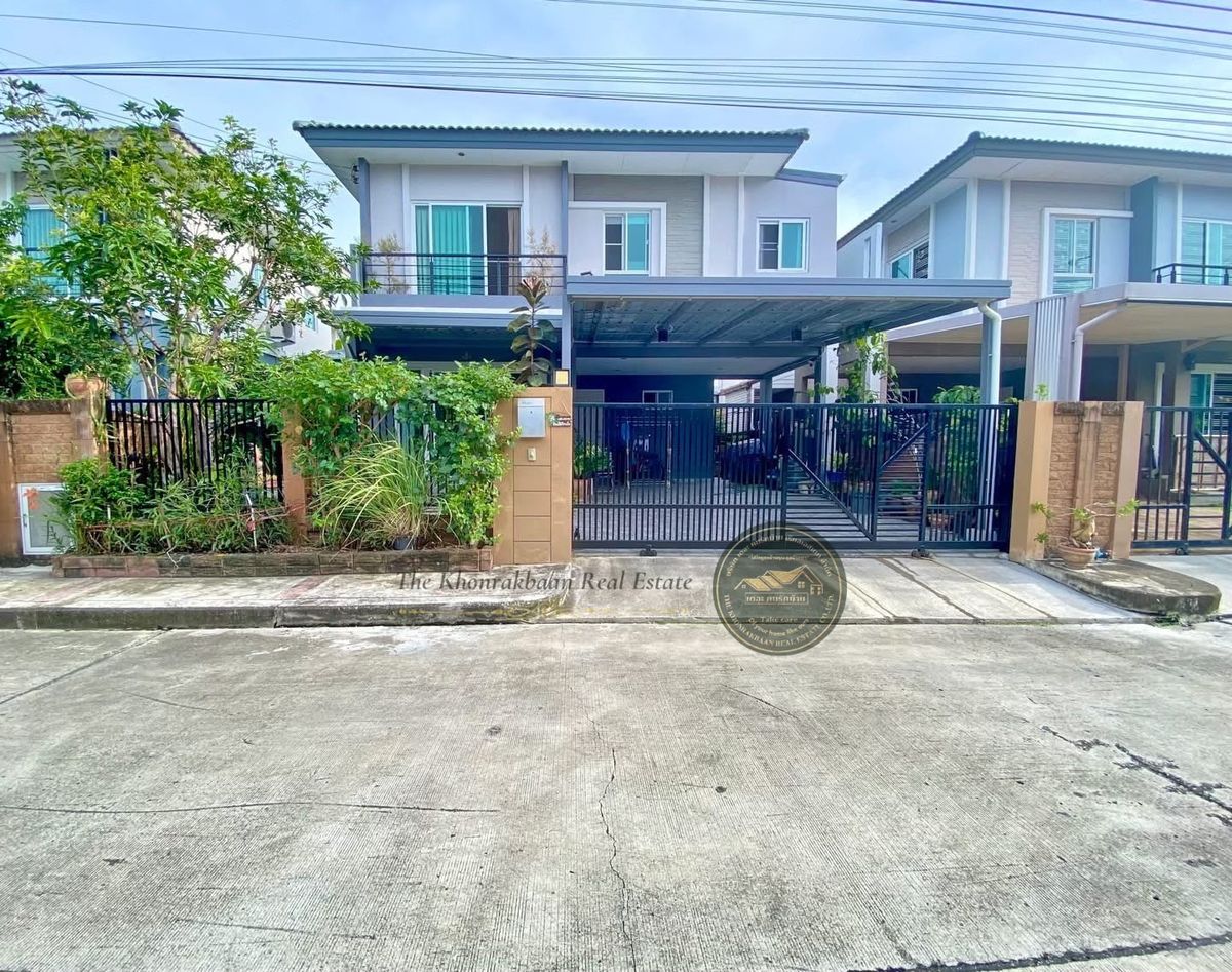 ขายบ้านสมุทรปราการ สำโรง : SALE รหัสทรัพย์ : 🚩SH2241 🏡 The Plant เทพารักษ์ 📍 ซอยศรีสมิตร ทำเลดี ใกล้สี่แยกเทพารักษ์ 🪑 เฟอร์นิเจอร์ครบ