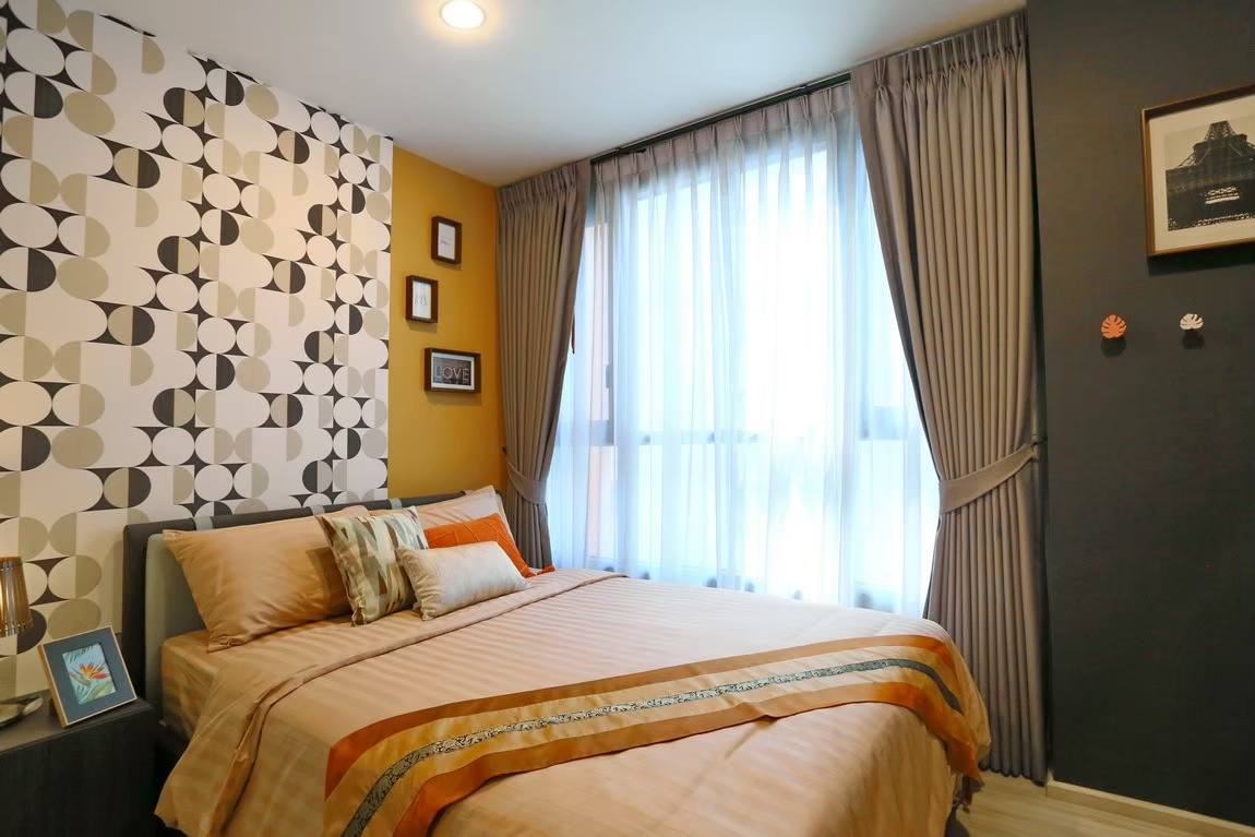 For RentCondoRatchadapisek, Huaikwang, Suttisan : 🔥For urgent rent🔥XT Huai Khwang, corner room next to the garden, near MRT Huai Khwang, fully furnished, ready to move in.