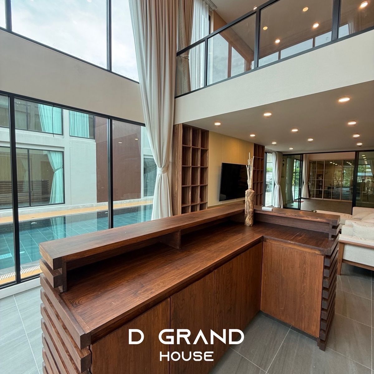 ขายบ้านปากช่อง เขาใหญ่ : Pool villa หรู  Rare Item ใกล้ Dusit D2  บนที่ดินกว่า 378.9 ตร.วา และพื้นที่ใช้สอยกว่า 1,106 ตร.ม.