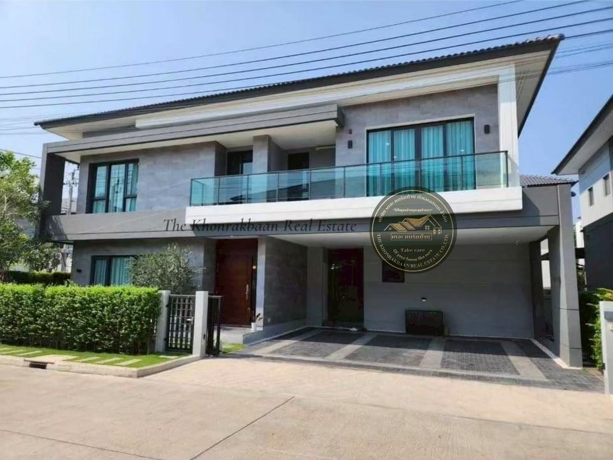ขายบ้านบางนา แบริ่ง ลาซาล : SALE: รหัสทรัพย์ SH1857🏡 The City บางนา (โครงการใหม่!) 🎯  บ้านตามหลักฮวงจุ้ย  10/10💸📦 Built-in + เฟอร์นิเจอร์ + เครื่องใช้ไฟฟ้าครบ