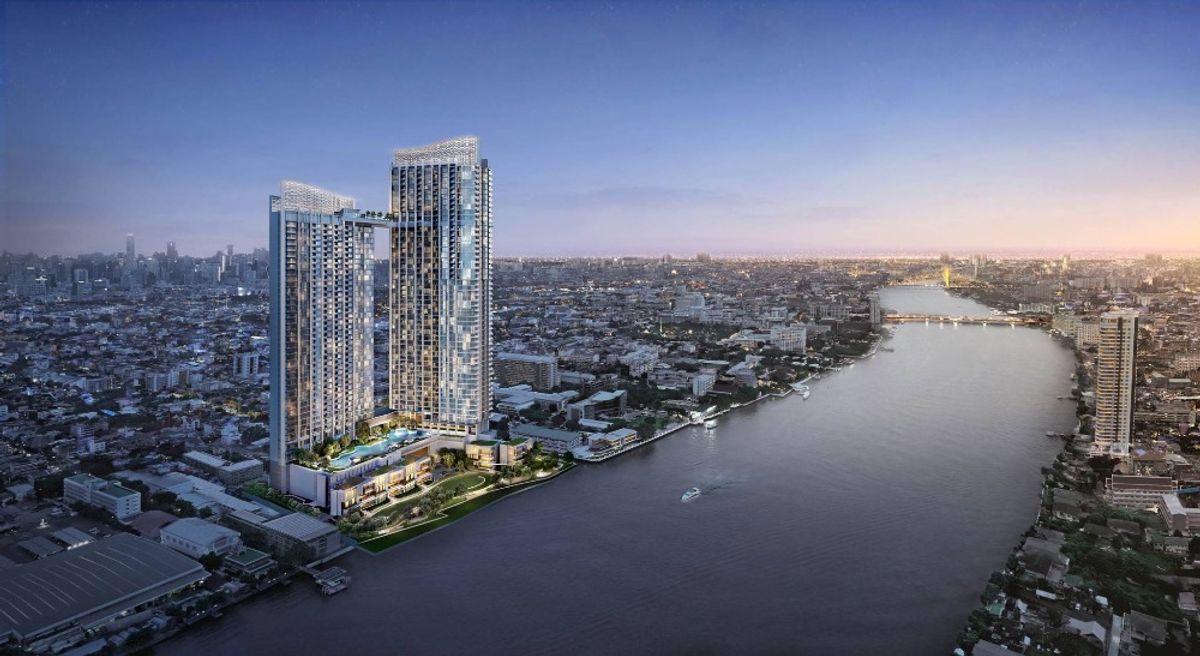 ขายคอนโดพระราม 8 สามเสน ราชวัตร : Resale Down Payment Riverview at Chaophraya