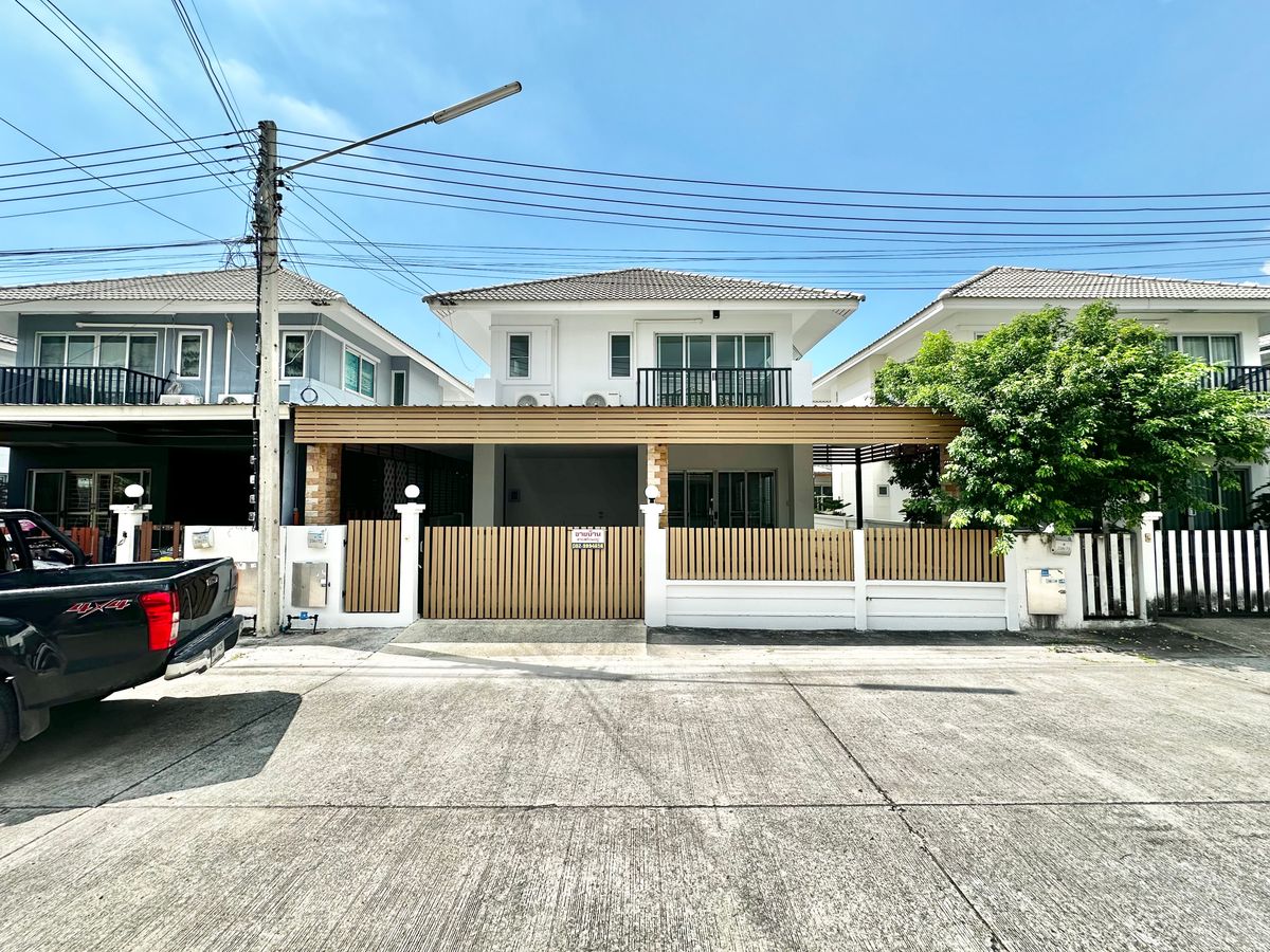 ขายบ้านโคราช นครราชสีมา : บ้าน2ชั้น กลางเมืองโคราช ถนนสุระ2 หมู่บ้านนีโอปาร์ค 