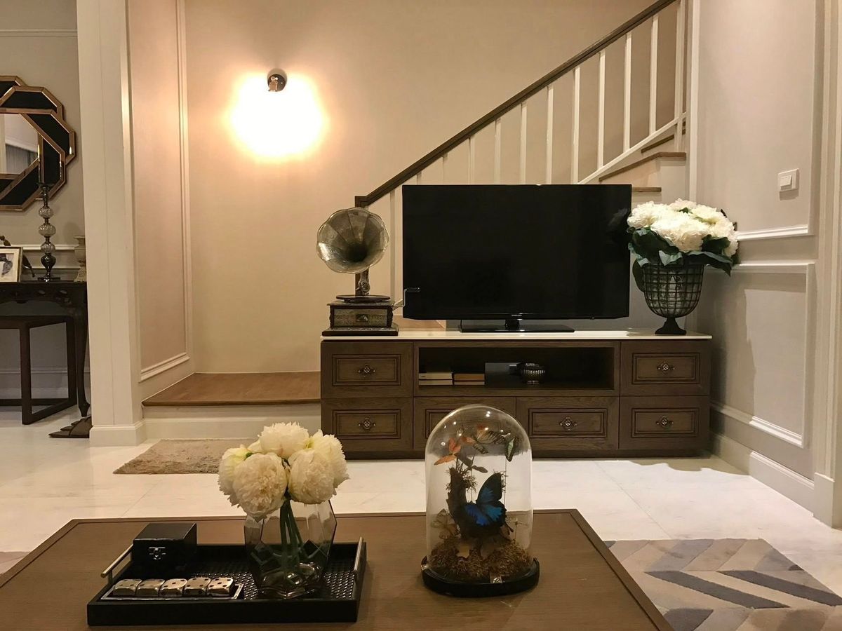 ขายทาวน์โฮมอ่อนนุช อุดมสุข : ✨บ้านทาว์นเฮ้าส์ 4 ชั้น แต่งสวย การ์เด้นสแควร์ สุขุมวิท77