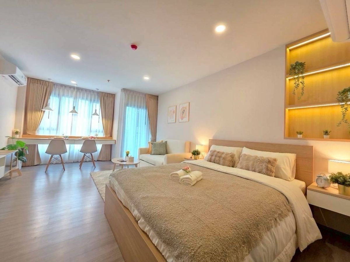 ให้เช่าคอนโดคลองเตย กล้วยน้ำไท : Condo: Aspire Sukhumvit-Rama 4 (for rent) 16,000เท่านั้น🔥🔥 โครงการใหม่ใจกลางพระโขนง ห้องใหม่ยังไม่เคยปล่อยเช่า🥳🧲
Location : BTS Phra Khanong
Floor : 9
Size : 31.42SQM
Type : 1Bedroom 1Bathroom 
Rent Price : 16,000/month 1 year lease 