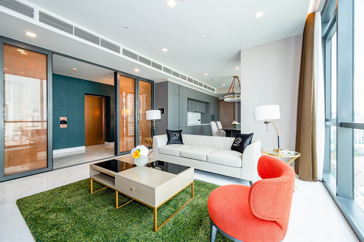 For RentCondoSukhumvit, Asoke, Thonglor : Luxury for Rent!  Live a World-Class life in the heart of Thonglor, luxury condo, PET-Friendly, large room 125 sq.m.