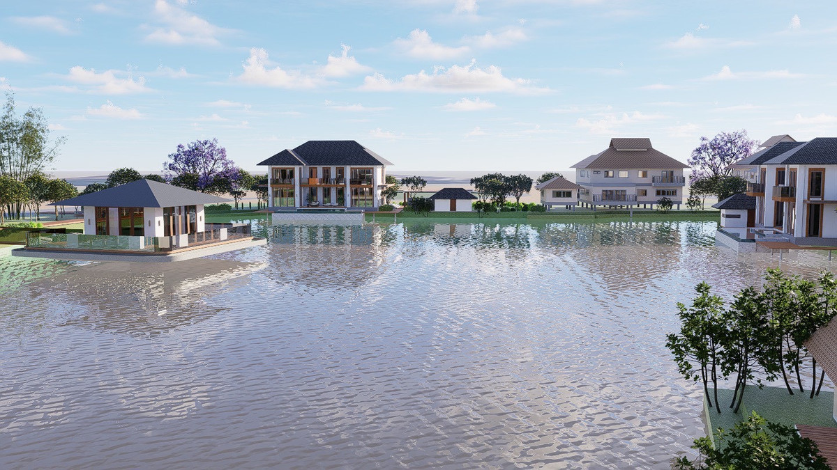 ขายเชียงใหม่ : ด่วน!!  แปลงสุดท้ายทำเลทอง ที่เดียวในเชียงใหม่ที่ให้คุณเป็นเจ้าของพูลวิลล่าหรูพร้อมพื้นที่จอดเรือ+อาคารปาร์ตี้ยื่นไปในทะเลสาบ เนื้อที่รวม 6 ไร่