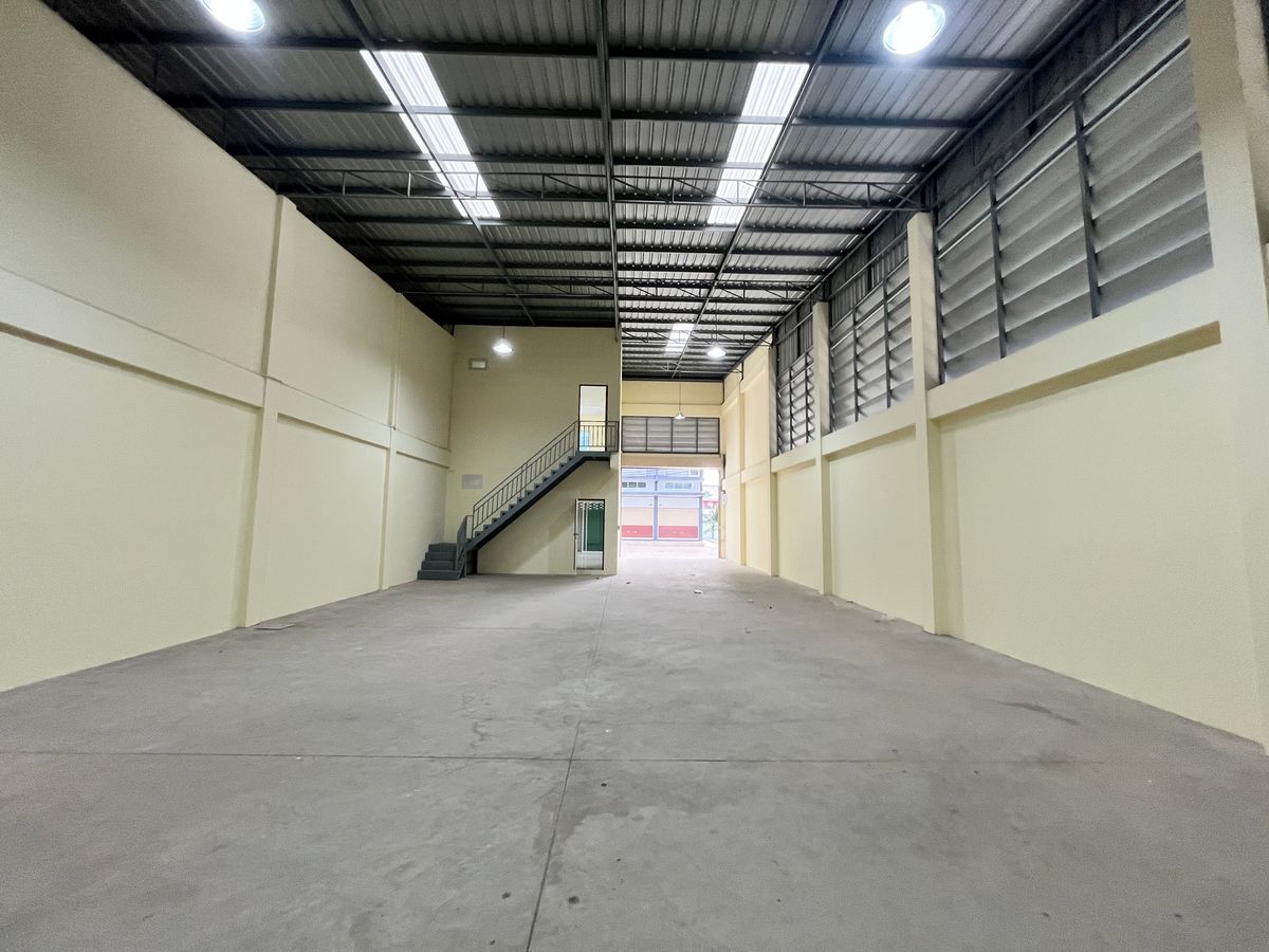 For RentWarehouseMahachai Samut Sakhon : For rent warehouse, mini factory 2floors newly built, 3phrase electric