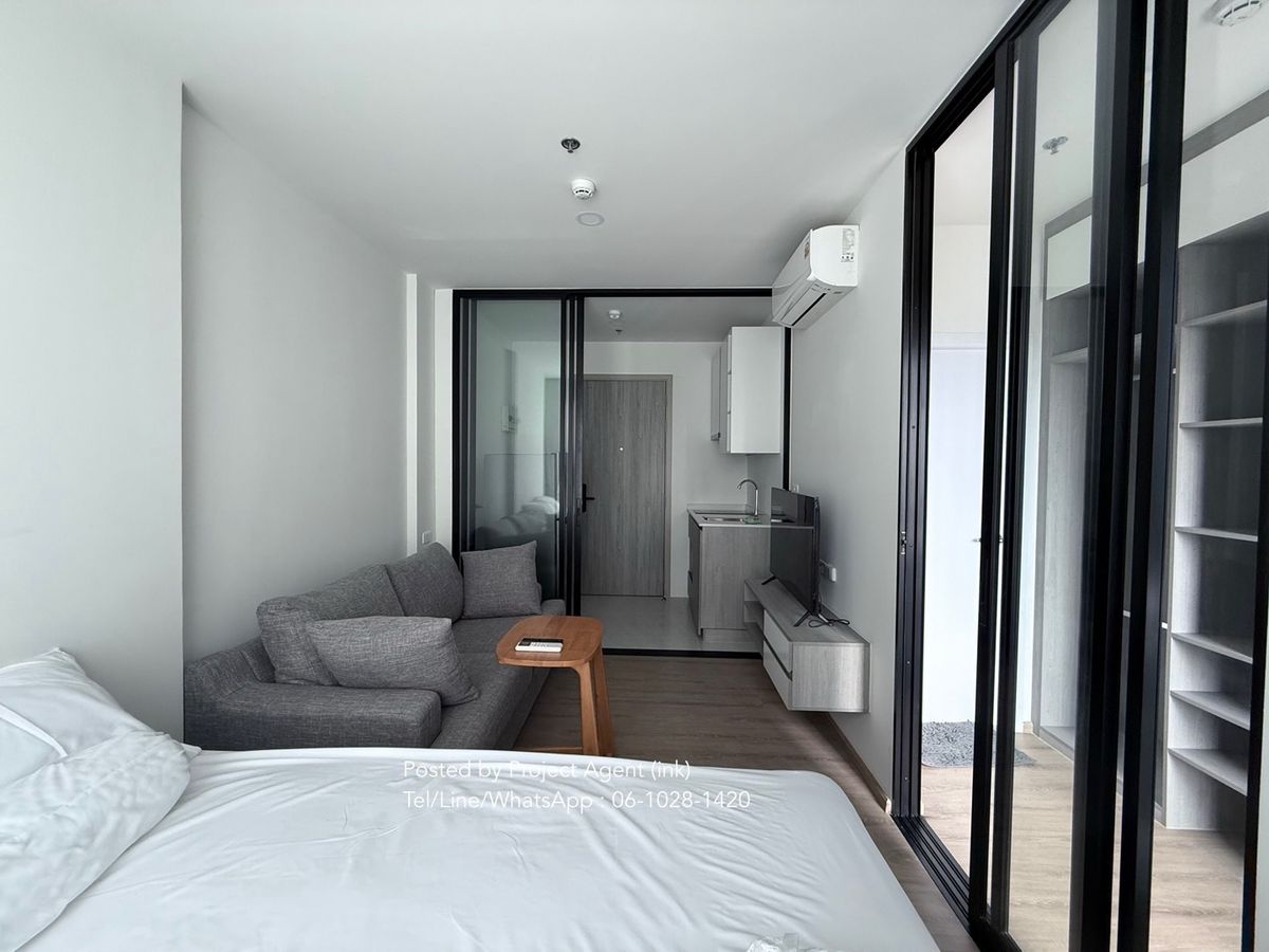 For RentCondoRattanathibet, Sanambinna : Urgent rent ❗️origin Plug & Amp; Play Nonthaburi, electric train ✨