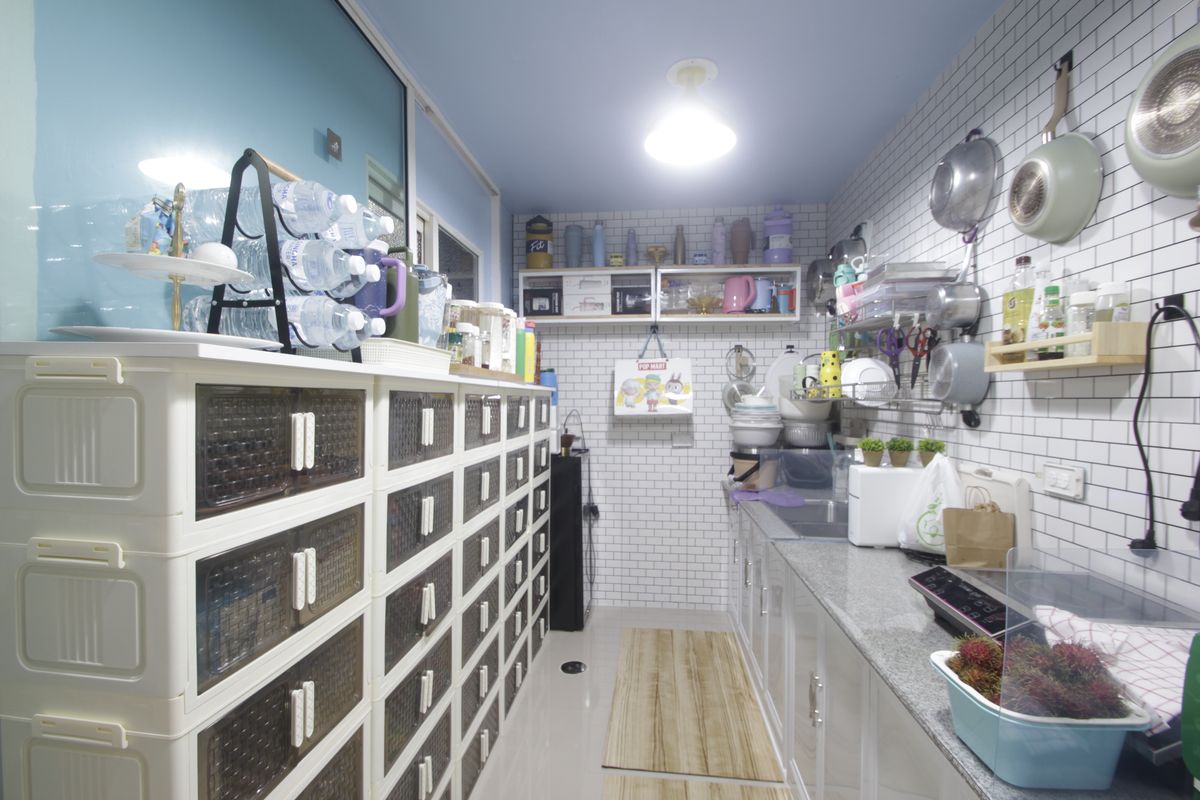 For SaleHouseLadkrabang, Suwannaphum Airport : House for sale in Kazaul Sukhumvit 103 Chalermprakiet Ror. 9 Soi 22 Big house, decorated with additions Outstanding location after the corner opposite the garden The first page of the project 71.7 Wah is convenient to travel near the mall.