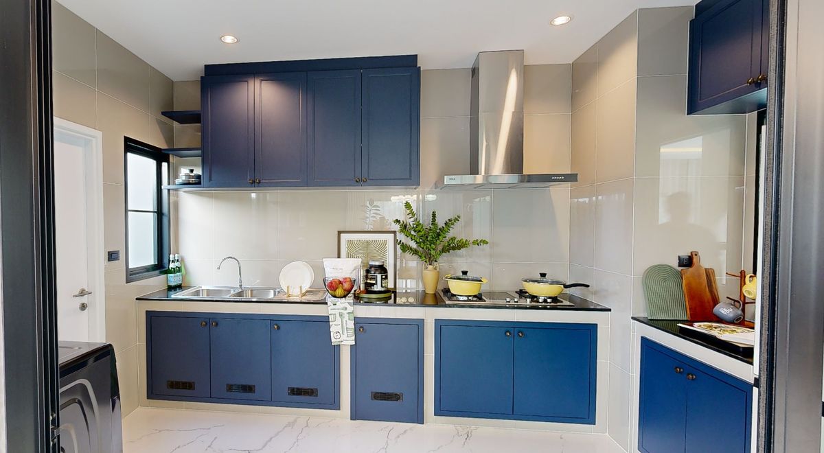 For SaleHouseNawamin, Ramindra : Selling a sample house for Setthasiri Watcharapol -Theprak to everything you see.