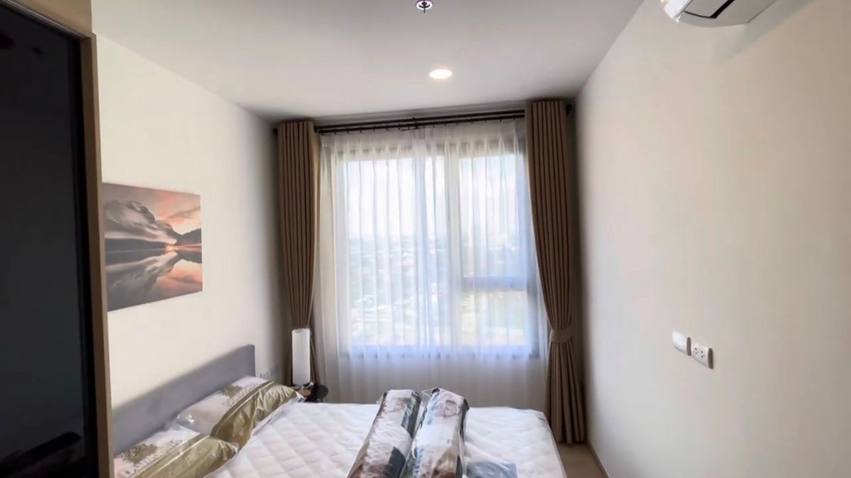 For RentCondoKasetsart, Ratchayothin : 🔥For urgent rent🔥Chewathai Kaset-Nawamin, high floor, open view, fully furnished, ready to move in, near BTS Kasetsart University