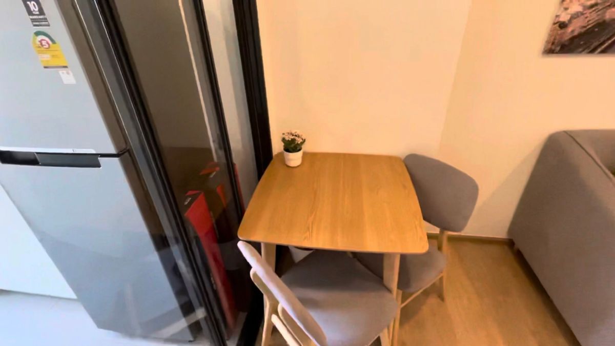 For RentCondoKasetsart, Ratchayothin : 🔥For urgent rent🔥Chewathai Kaset-Nawamin, high floor, open view, fully furnished, ready to move in, near BTS Kasetsart University