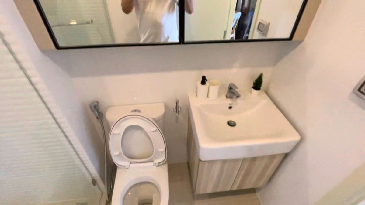 For RentCondoKasetsart, Ratchayothin : 🔥For urgent rent🔥Chewathai Kaset-Nawamin, high floor, open view, fully furnished, ready to move in, near BTS Kasetsart University