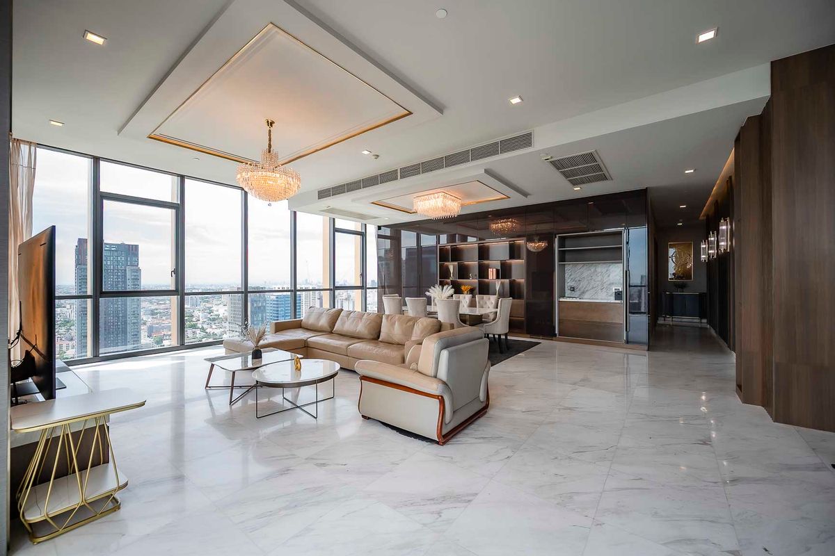 CondoSukhumvit, Asoke, Thonglor : Lifestyle in the heart of Thonglor! On luxury condo, 3 bedrooms, 30th floor, one of the Sansiri Luxury Collection project