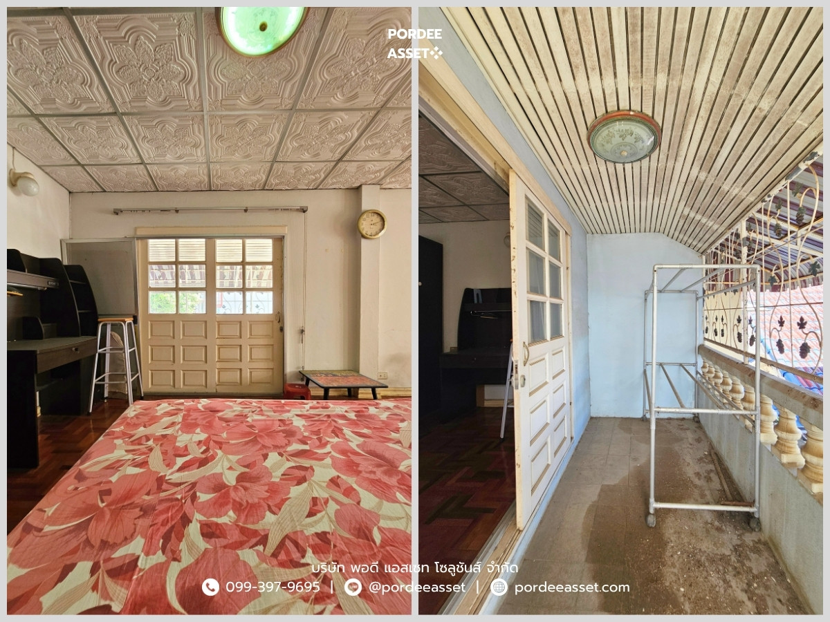 For SaleTownhomeNakhon Pathom : sell!! Twin house, Ban Suan Nakhon Chai Si, Nakhon Pathom Province (size 40 sq.w.), the road in front of the house, 7 meters wide, the project is on the main road, Petchkasem Road: (Baan Suan Nakhon Chai Si).