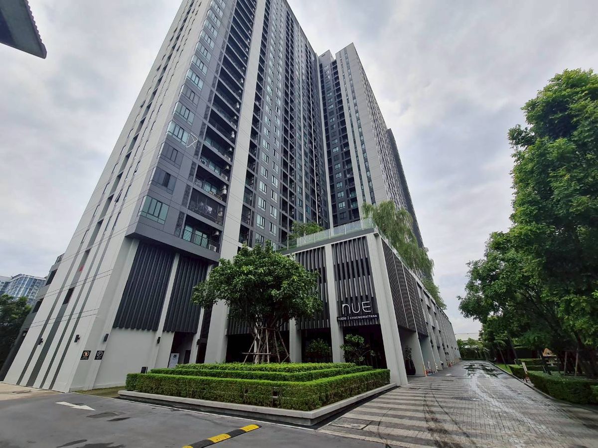 For SaleCondoChaengwatana, Muangthong : Condo for sale, New Noble Chaengwattana, area 30.62 sq.m., 15th floor, very bang, MRT pink line, Muang Thong Thani Station #Chaeng Watthana Road #Bang Market #Pak Kret #Nonthaburi
