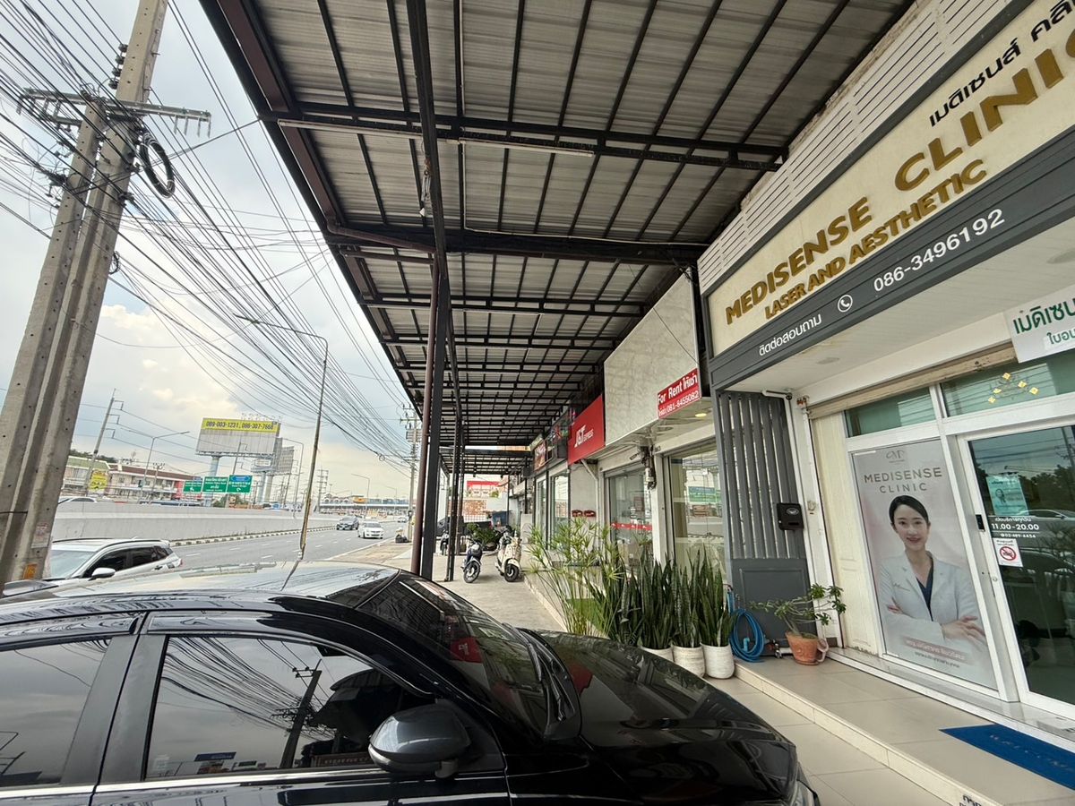 ให้เช่าอาคารพาณิชย์พระราม 5 ราชพฤกษ์ บางกรวย : ให้เช่าอาคารพานิชย์ ติดถนนราชพฤกษ์ ใกล้เดอะวอล์ค ราชพฤกษ์ เหมาะทำการค้า