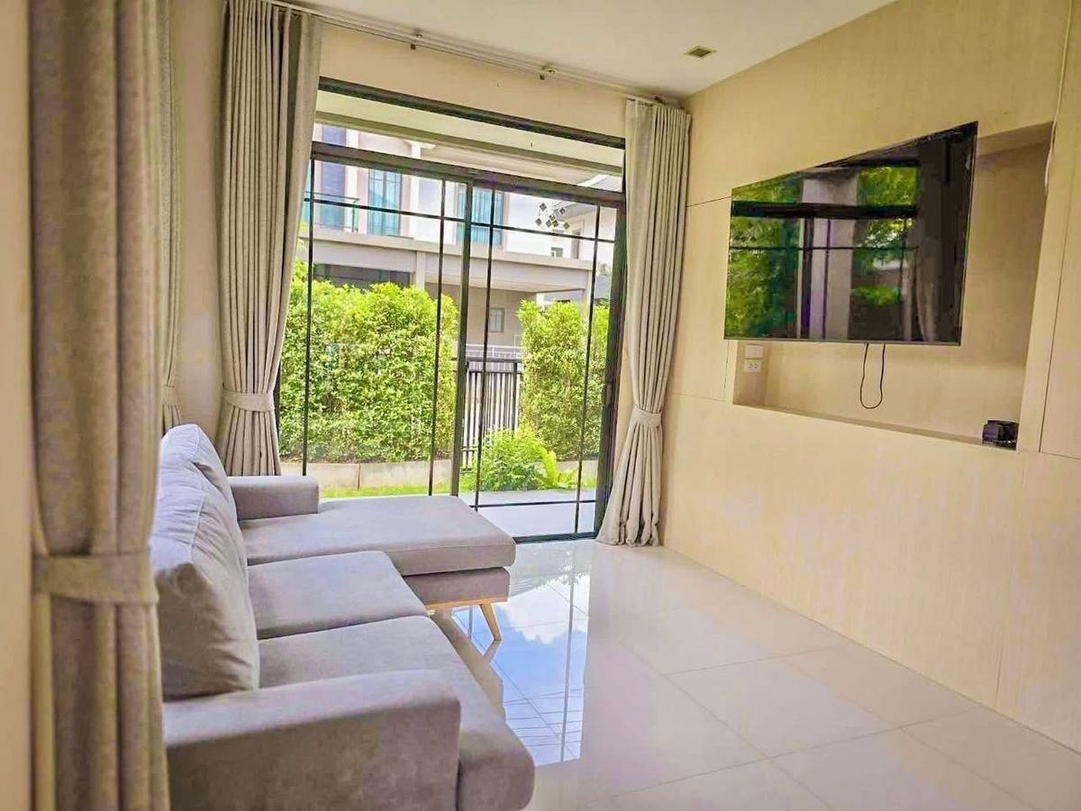 For RentHousePathum Thani,Rangsit, Thammasat : ✨ 2 -storey detached house, Luxury Nordic style