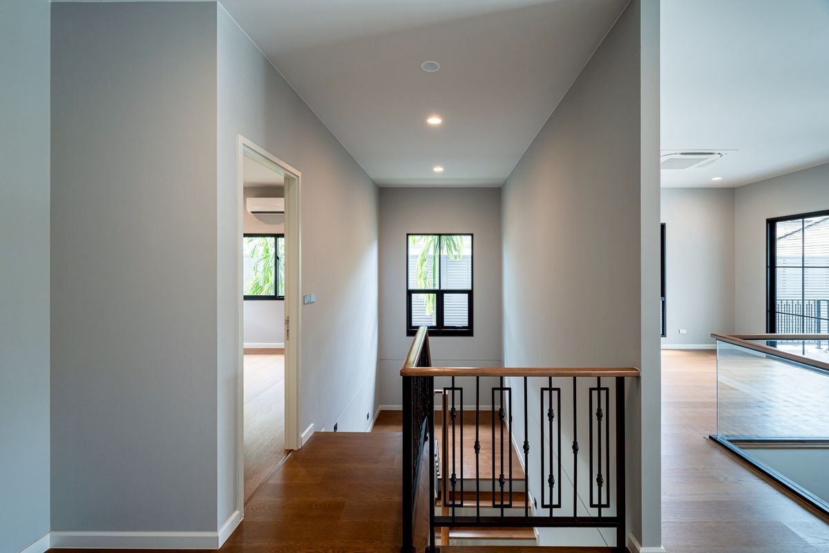 For SaleHouseSamut Prakan,Samrong : Else Bearing 32 Luxurious single house Private swimming pool With a certified house Super special price