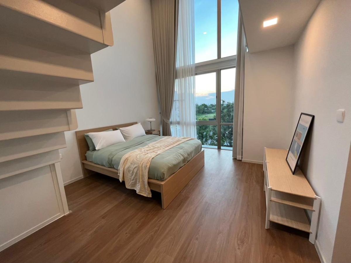 For RentHousePattanakan, Srinakarin : 🔥Urgent for rent🔥Vive Rama 9, 3-story detached house, offering privacy, fully furnished