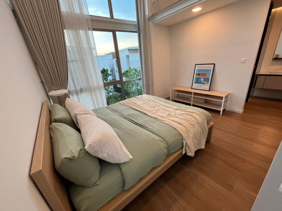 For RentHousePattanakan, Srinakarin : 🔥Urgent for rent🔥Vive Rama 9, 3-story detached house, offering privacy, fully furnished