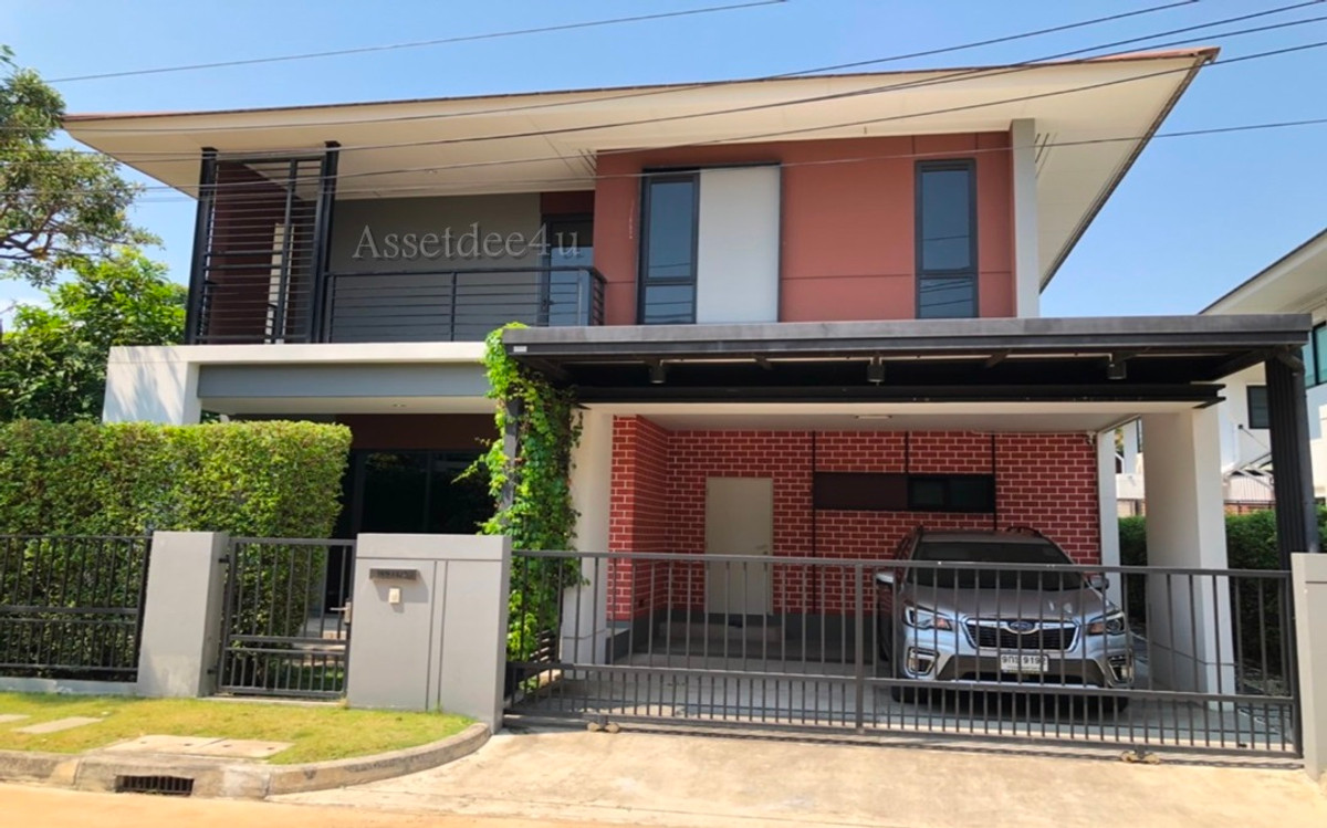 ให้เช่าทาวน์โฮมปิ่นเกล้า จรัญสนิทวงศ์ : บ้านเช่าจรัญสนิทวงศ์ บ้านเช่าบางขุนนนท์ บ้านเช่าตลิ่งชัน AH358 ให้เช่าบ้านเดี่ยว หลังมุม 4 ห้องนอน เศรษฐสิริ จรัญ-ปิ่นเกล้า 1