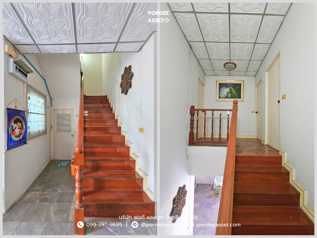 For SaleTownhomeNakhon Pathom : sell!! Twin house, Ban Suan Nakhon Chai Si, Nakhon Pathom Province (size 40 sq.w.), the road in front of the house, 7 meters wide, the project is on the main road, Petchkasem Road: (Baan Suan Nakhon Chai Si).