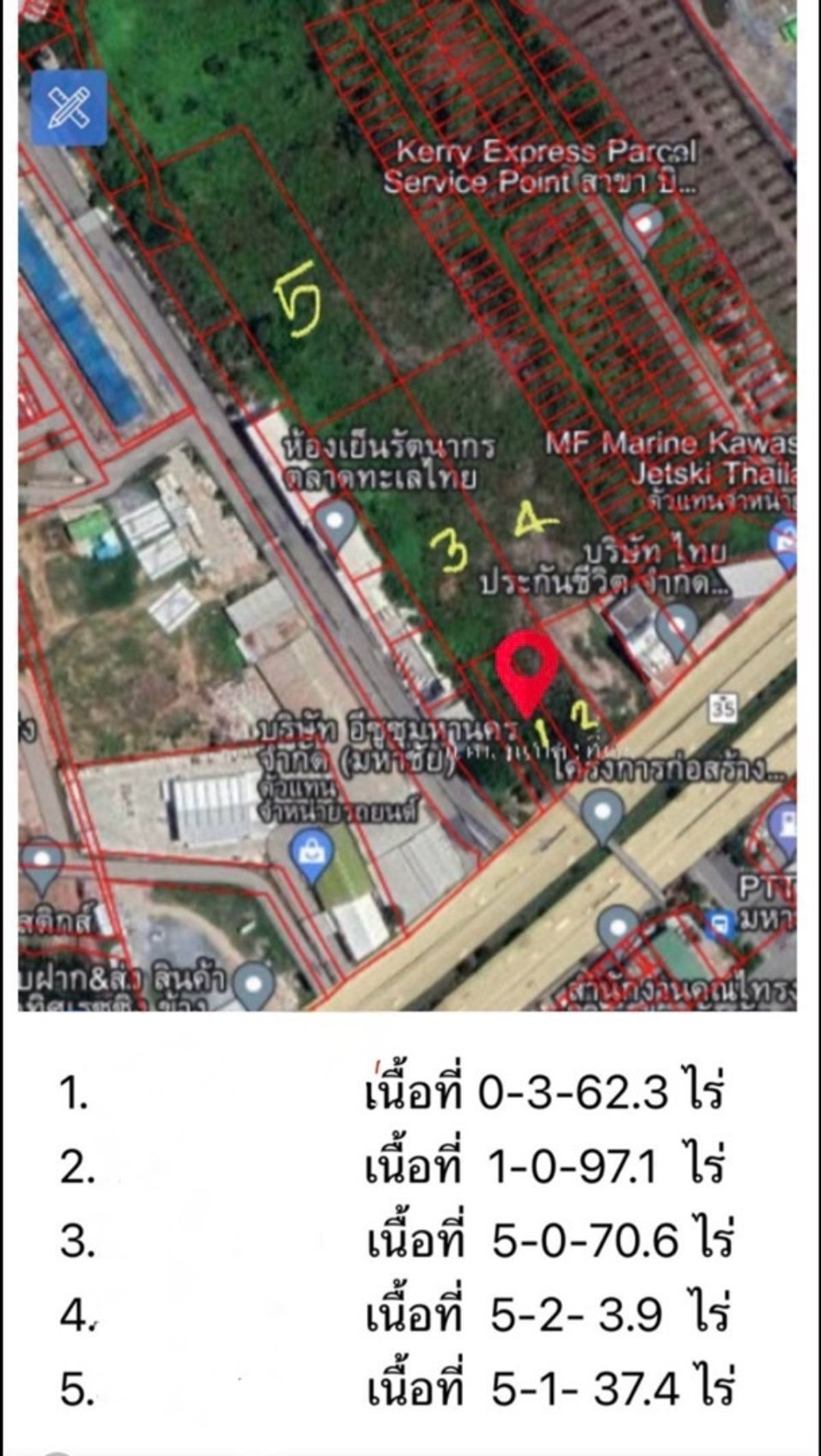 For SaleLandMahachai Samut Sakhon : 🤩 Land in the heart of Samut Sakhon economy Can't find anymore!