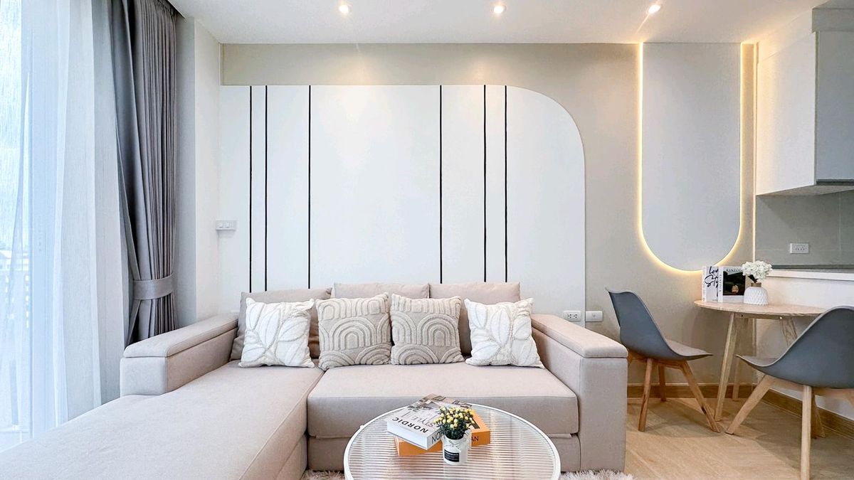 For SaleCondoLadprao101, Happy Land, The Mall Bang Kapi : 🥰 Happy the owner Both pets 🐶🐱 Can raise animals. Very large room. 2 beds. Happy Ladprao 101🫶😙🫶