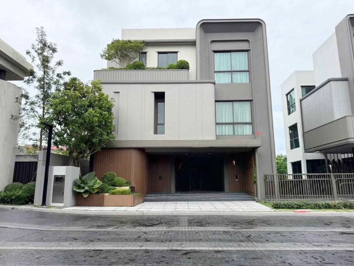 For RentHouseChaengwatana, Muangthong : The best of Decor !! Rent a detached house, Grand Bangkok Boulevard, Don Mueang - Chaeng Watthana, decorated with a sample house.
