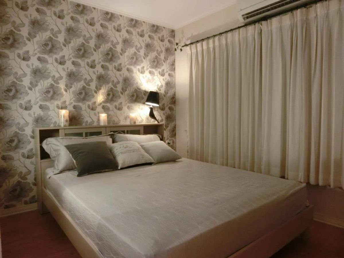 For SaleCondoRamkhamhaeng, Hua Mak : Selling Lumpini Ville Ram 44 Size 30 sqm. Price 1.71 million baht with furniture and electrical appliances.