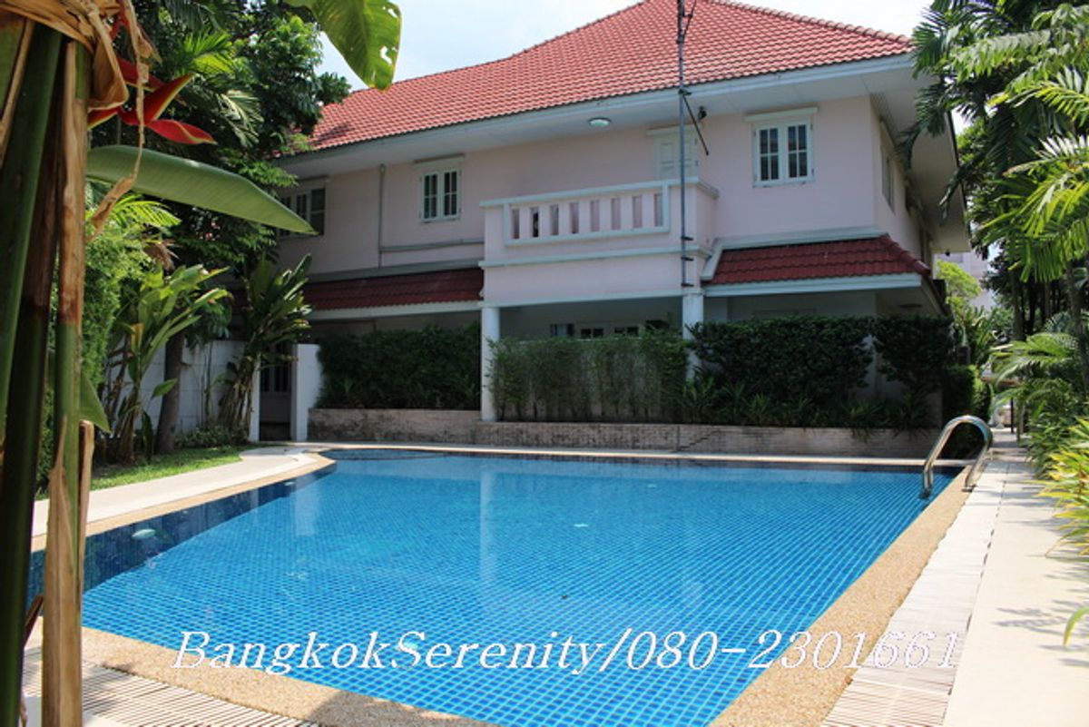 For RentHouseBangna, Bearing, Lasalle : House for RENT PRIVATE POOL at Bangna