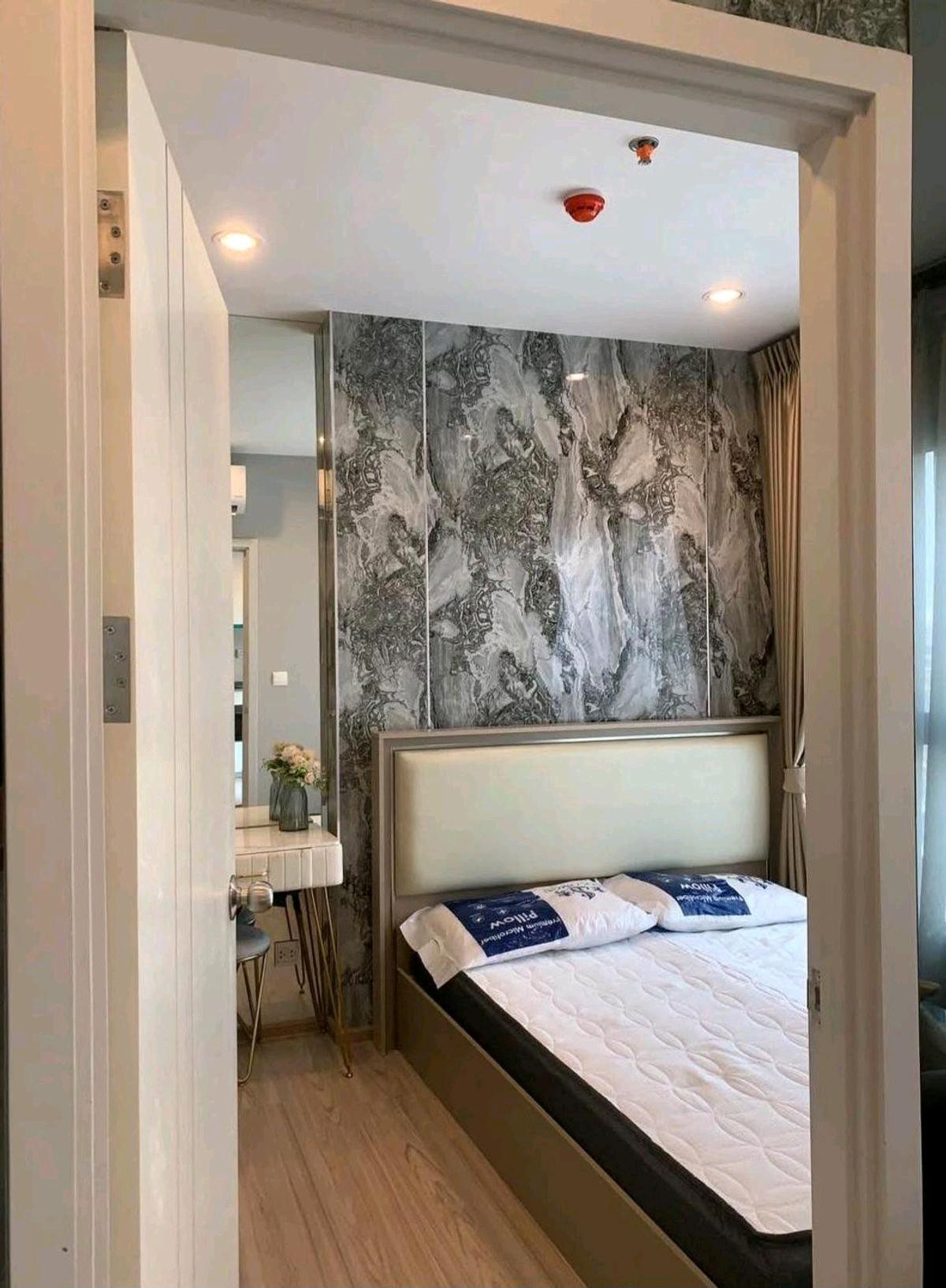 ให้เช่าคอนโดรามคำแหง หัวหมาก : [For rent] 💥เดอะทรี หัวหมาก อินเตอร์เชนจ์ (The Tree Hua Mak Interchange) เครื่องใช้ไฟฟ้าครบ,  TV ตู้เย็น เครื่องซักผ้า  
C6 ขนาด 27 sqm. , 1 นอน 1 น้ำ