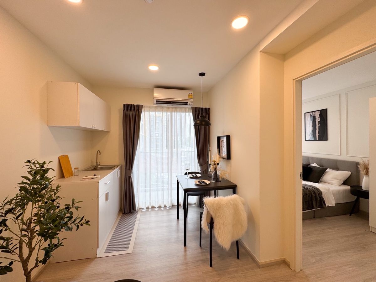 For SaleCondoRamkhamhaeng, Hua Mak : sell !! Plum Condo Ram 60 Interchange (PLUM CONDO RAM 60 Interchange) near Lam Sali Intersection
