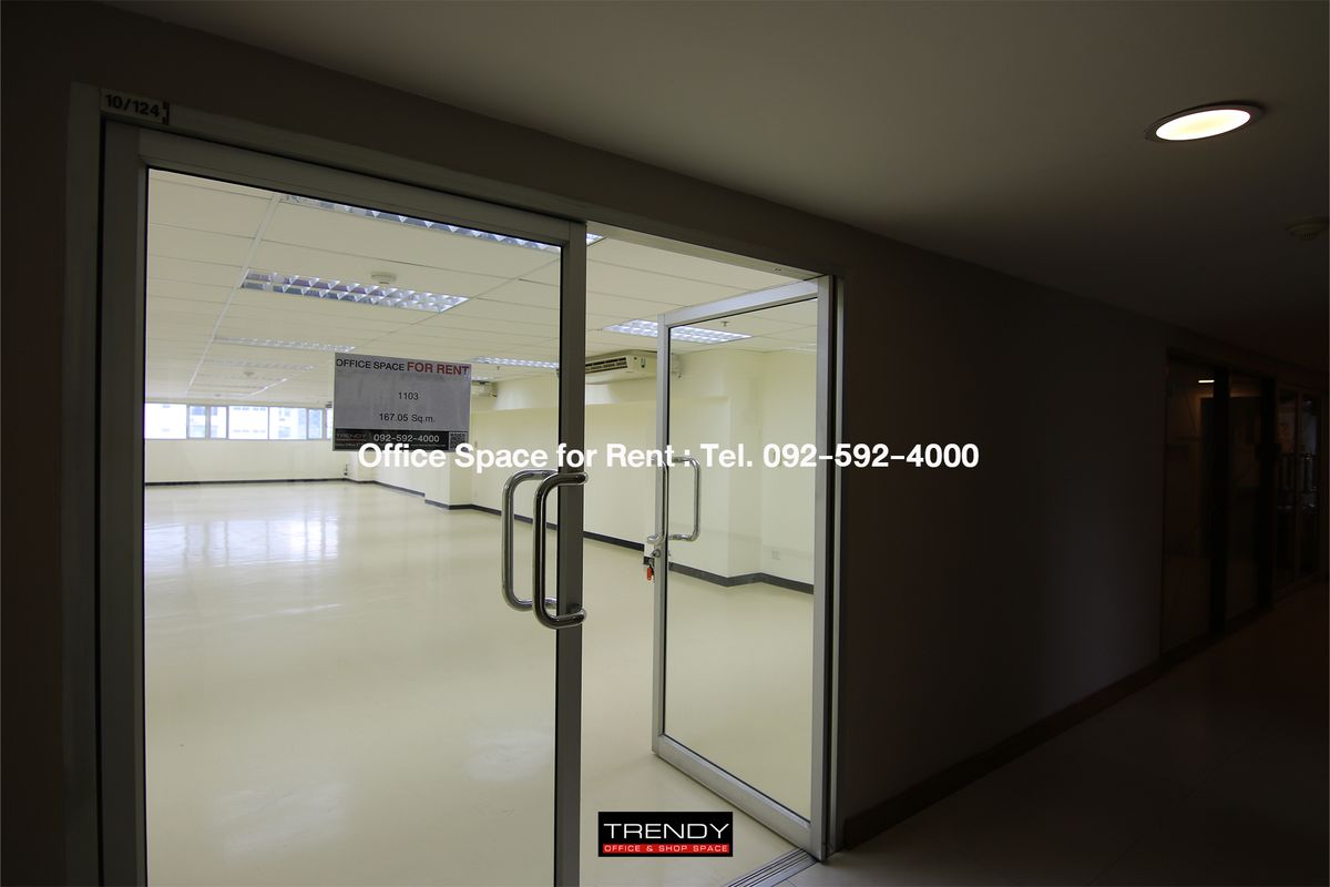 For RentOfficeNana, North Nana,Sukhumvit13, Soi Nana : (TD-1103) The Trendy Office for Rental 167 sq.m. Sukhumvit 13 near BTS Nana