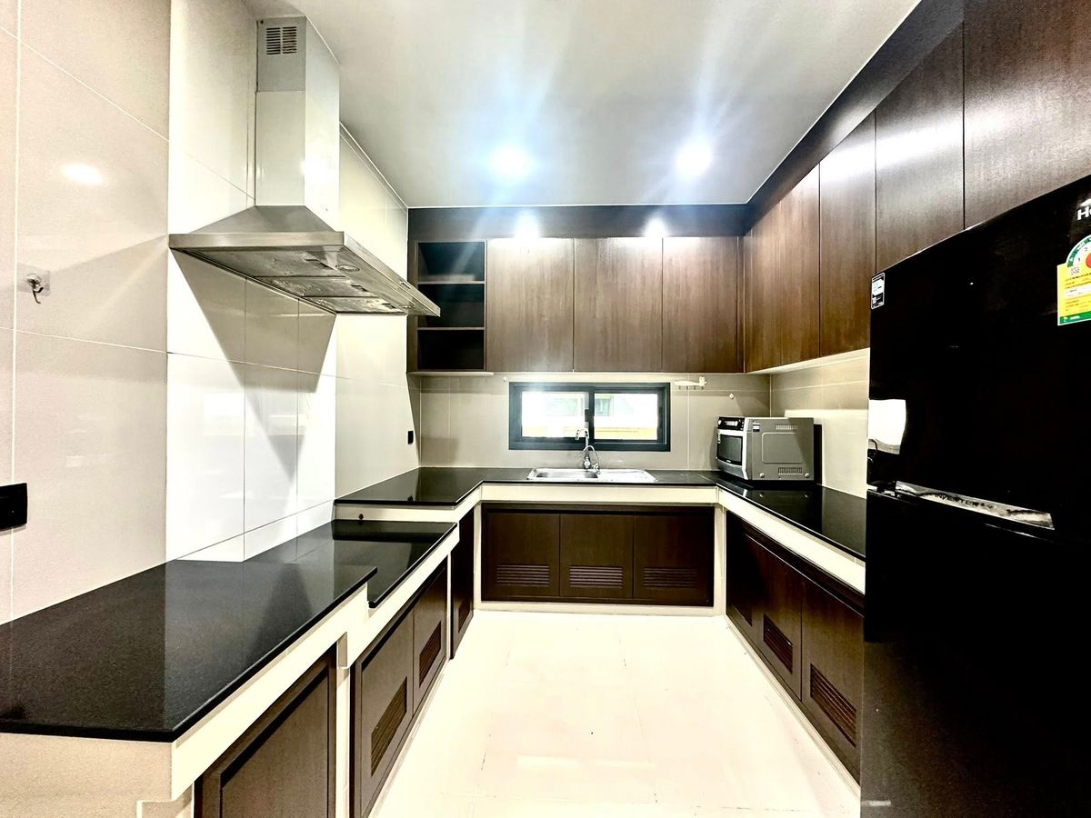 For RentHousePattanakan, Srinakarin : K-6544 for rent! Detached house, Setthasiri, Krungthep Kreetha ready
