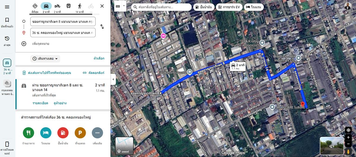 For SaleLandBang kae, Phetkasem : Land for sale, golden location, light price, Soi Bang Khae 14