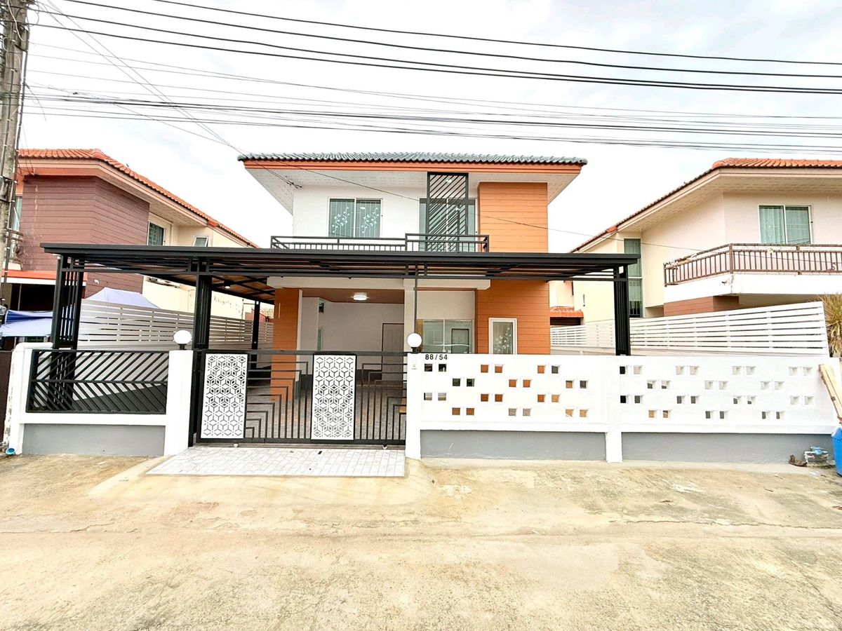 ขายบ้านมีนบุรี-ร่มเกล้า : บ้านเดี่ยว 2 ชั้น หมู่บ้านเพ็ญศิริ ซอยสุวินทวงศ์ 45 โลตัส แม็คโคร บิ๊กซี
 ใกล้ทางด่วนวงแหวนตะวันออก มหาวิทยาลัยเทคโนโลยีมหานคร เตรียมอุดมน้อมเกล้า สนามบินสุวรรณภูมิ รีโนเวทแล้วพร้อมอยู่