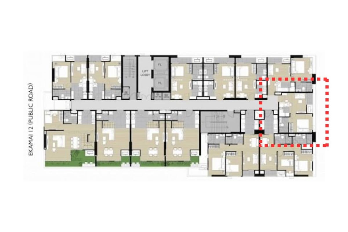 For SaleCondoSukhumvit, Asoke, Thonglor : Condo for sale M Thonglor 10 Price 4,250,000 baht [NCS250905]