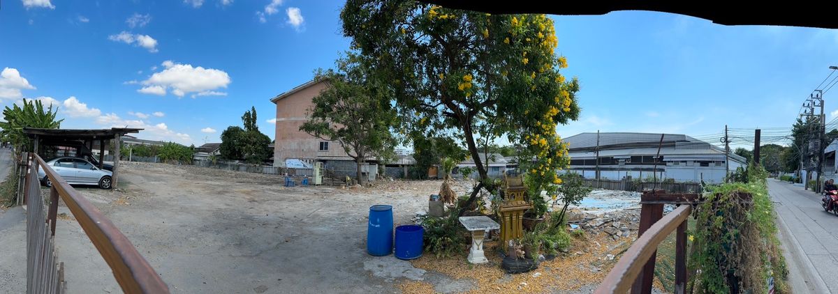 For RentLandChaengwatana, Muangthong : Land for rent 329 sq. Wah, Chaeng Watthana Road, Soi 6, Lak Si, Bangkok, near the main road (N.930)