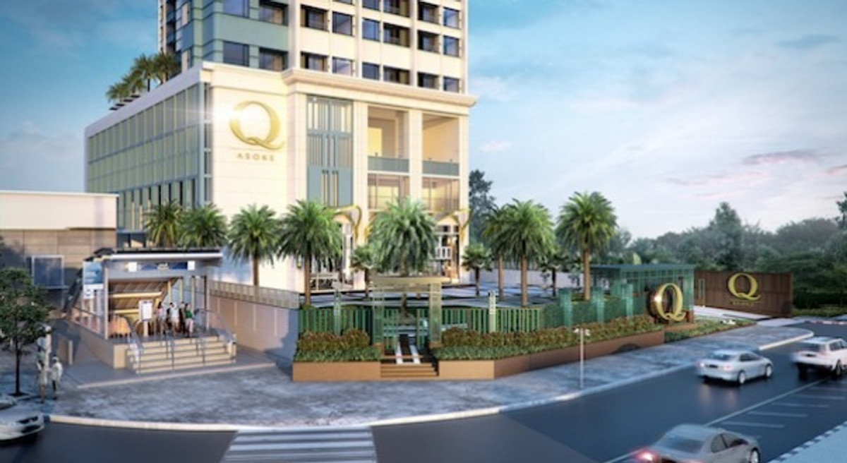 For SaleCondoRama9, Petchburi, RCA : Is it a million? 📍Q Asoke 1, large room, 45 sq. Special ✨ suitable for investors only 6.999 minus. 📞 081-152-6154 Agent has a real room attached to MRT Phetchaburi cheaper than the market price of this million sizes.