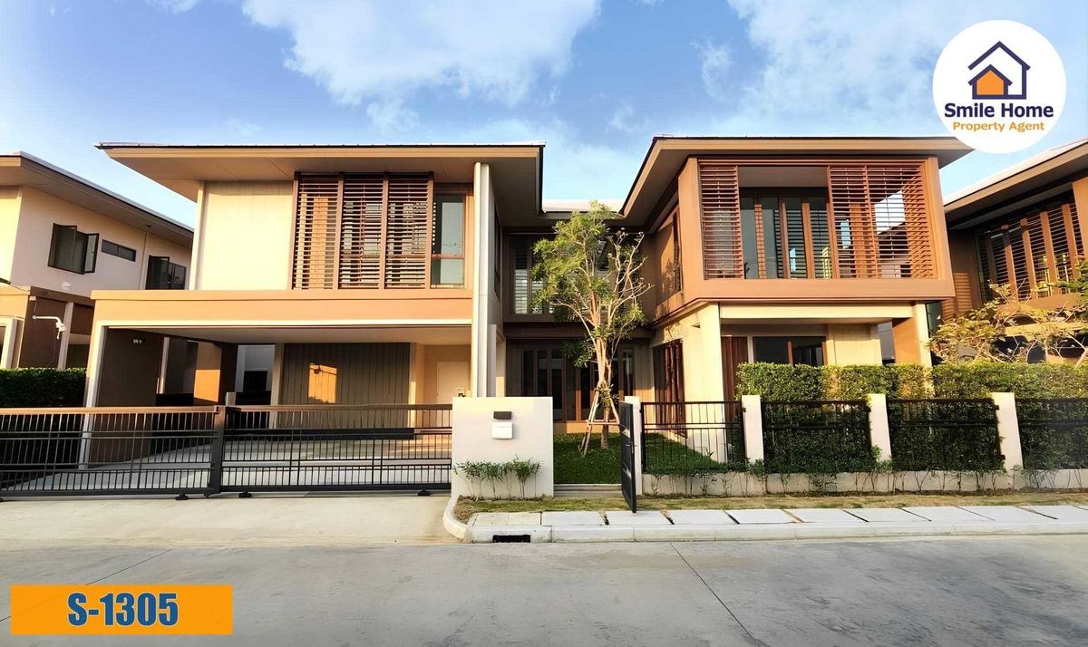 For SaleHousePattanakan, Srinakarin : Selling/renting a detached house, Burasiri, Krungthep Kreetha Project