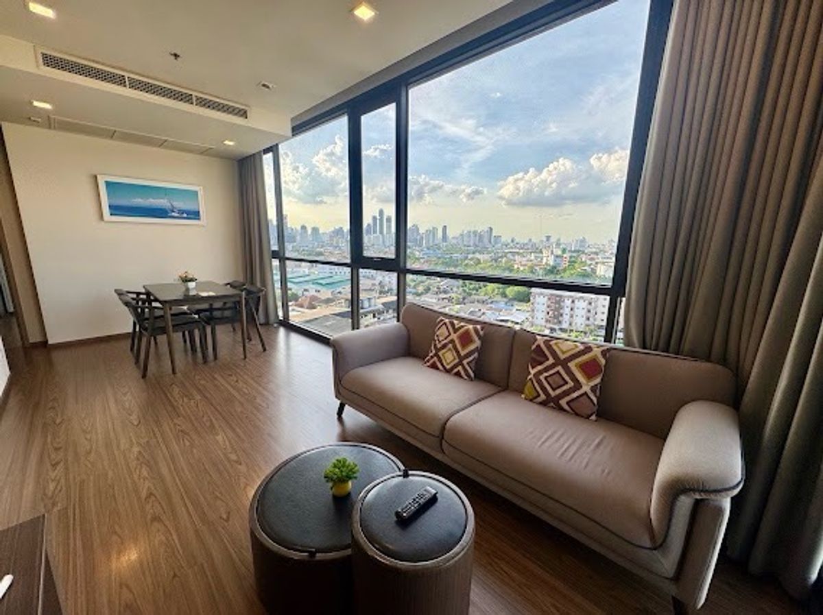 ให้เช่าคอนโดอ่อนนุช อุดมสุข : 🔥Rent 2BR 2BR🔥61sqm🔥Floor11🔥45,000/month🔥The Line 71🔥