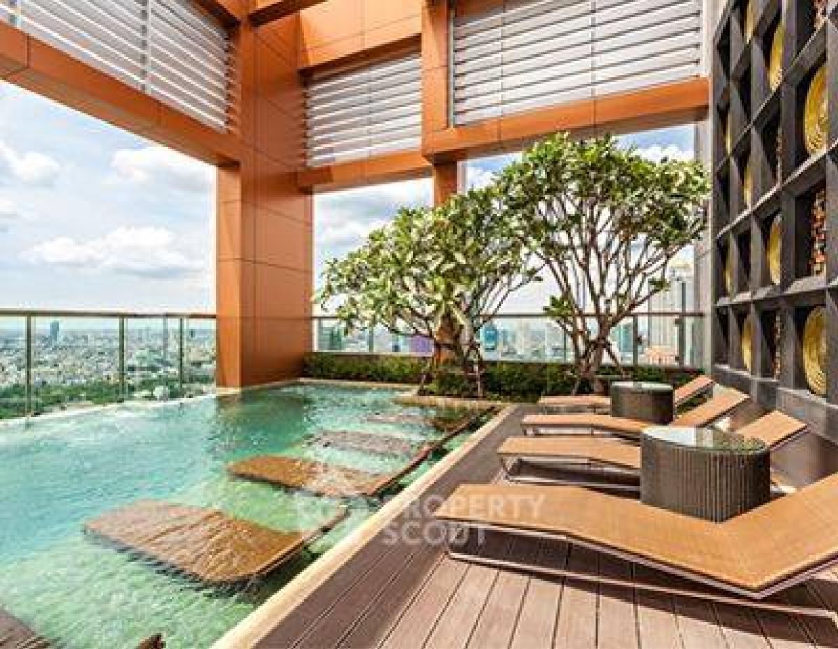 ให้เช่าคอนโดสาทร นราธิวาส : คอนโด 1-ห้องนอน ที่ ดิ แอดเดรส สาทร ใกล้ BTS เซนต์หลุยส์