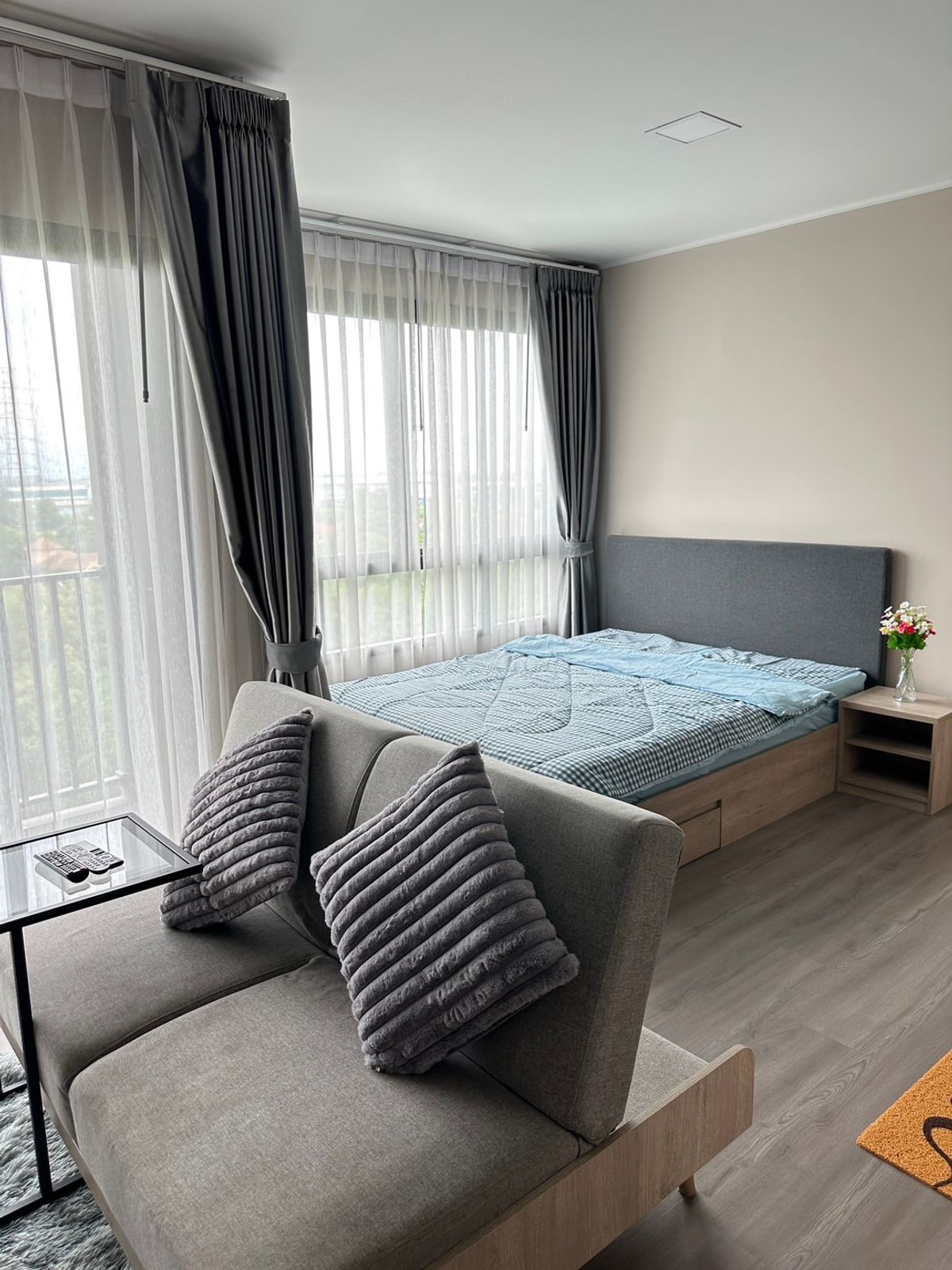 For RentCondoPathum Thani,Rangsit, Thammasat : 📍 D Condo Campus Hideaway (Phase 4) Golden location in front of Thammasat University Rangsit 🎓
