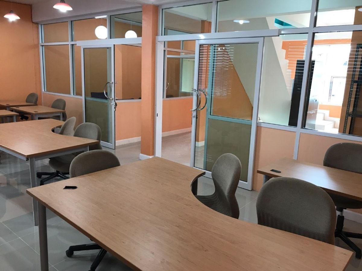 อาคารพาณิชย์นวมินทร์ รามอินทรา : ขาย/ให้เช่าอาคารพาณิชย์แฝด 2 คูหา 4.5 ชั้น ทำเลทอง ติดรถไฟฟ้าสถานีรามอินทรา กม.6 (N.1664)