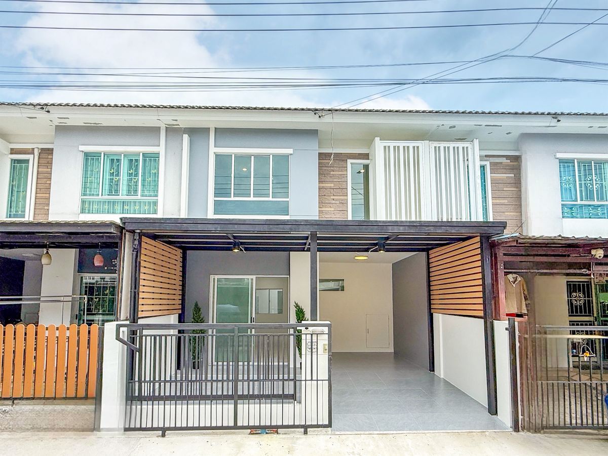 ขายบ้านนนทบุรี บางใหญ่ บางบัวทอง : S04-0050 ขายทาวน์โฮม โครงการพฤกษาวิลล์ 70 พระราม 5 - สิรินธร 